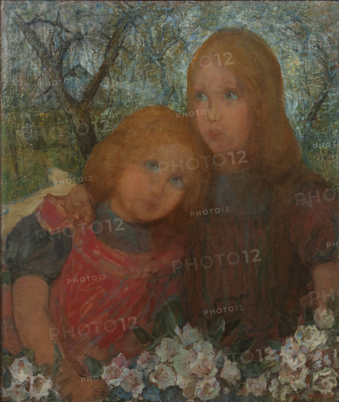 Lente Idylle (Spring Idyll), c1901. Creator: Piet Mondrian.