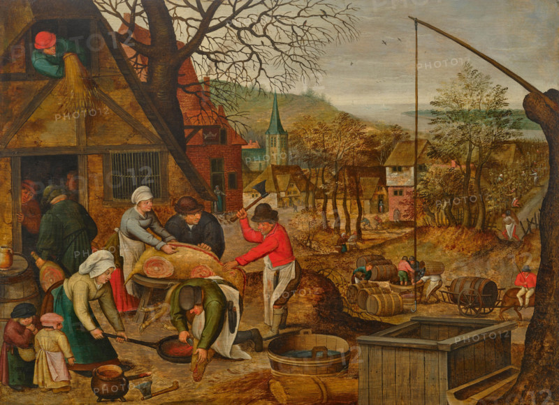 Allegory of Autumn, 1622. Creator: Pieter Brueghel the Younger.