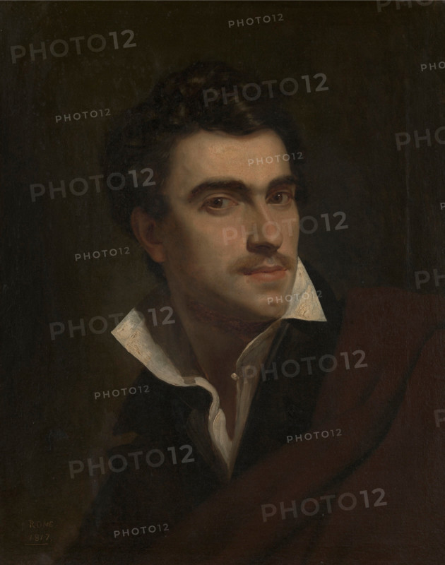 Self-portrait, 1817. Creator: Pieter Van Hanselaere.
