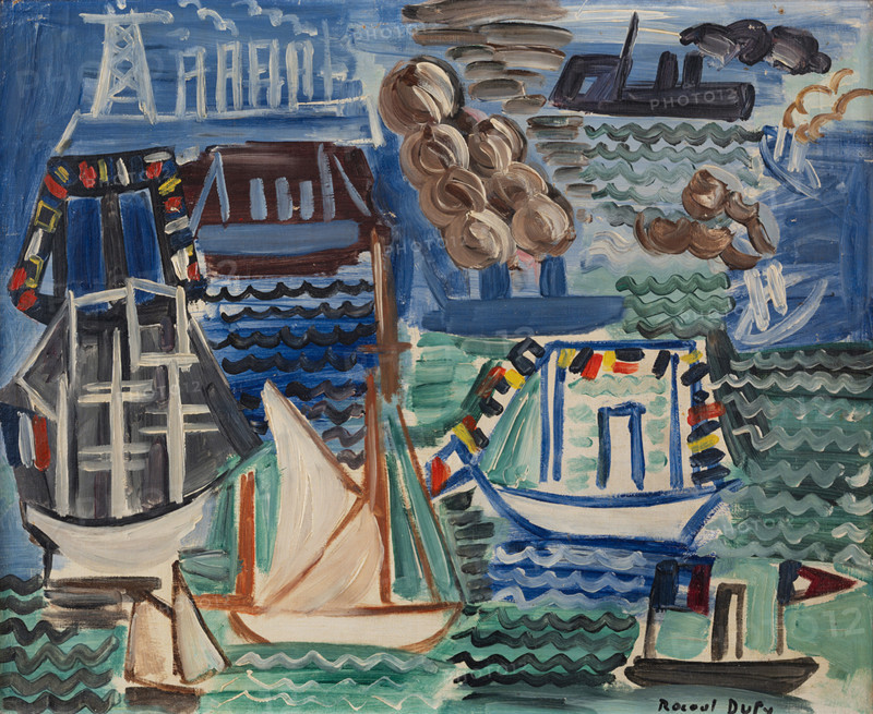 Le Port, c1923. Creator: Raoul Dufy.