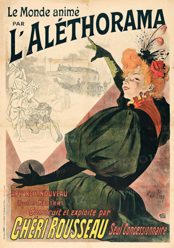 Le monde animé par l'Aléthorama, 1896. Creator: Rene Pean.