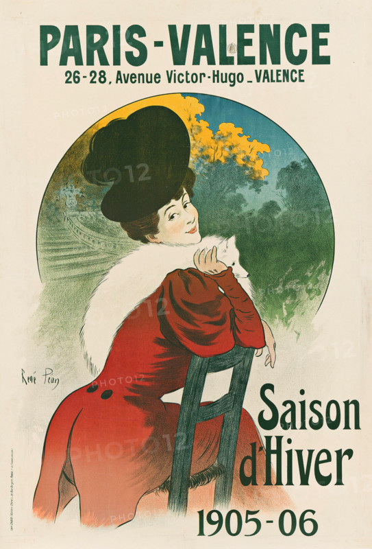 Paris - Valence. Saison d'Hiver, 1905. Creator: Rene Pean.