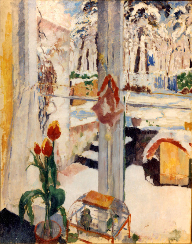 Late snow, 1912. Creator: Rik Wouters.