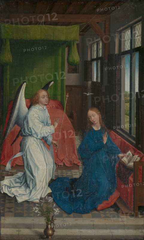 The Annunciation, 1460. Creator: Rogier Van der Weyden.