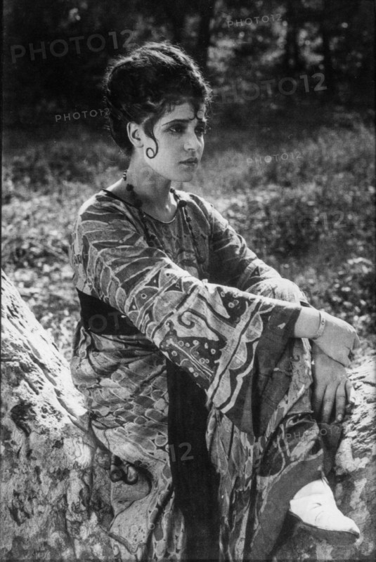 Tina Modotti in the film "The Tiger's Coat", 1920. Creator: Tina Modotti.