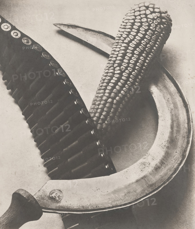 Bandolier, Corn, Sickle, 1923. Creator: Tina Modotti.