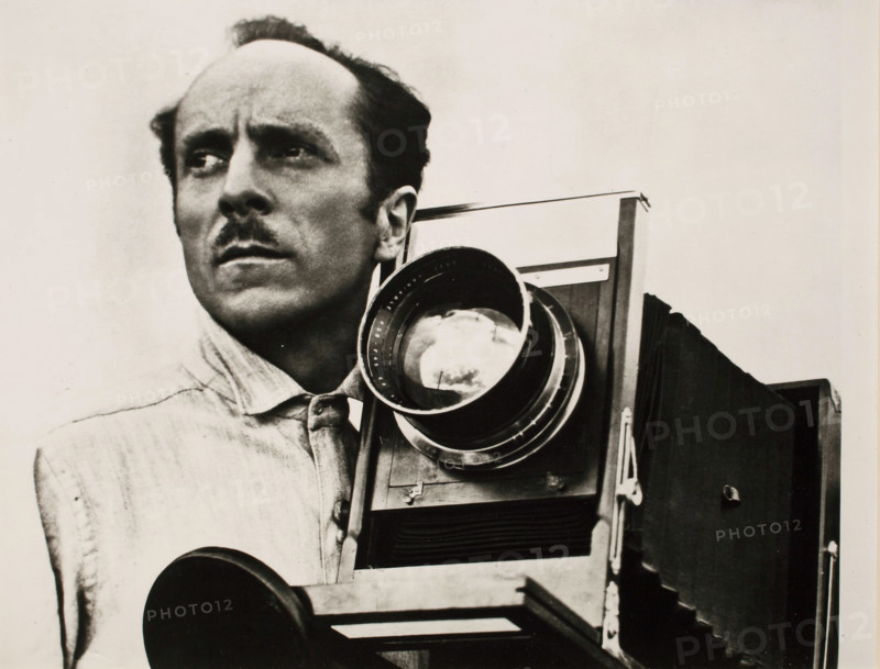 Edward Weston with his camera, c1924. Creator: Tina Modotti.
