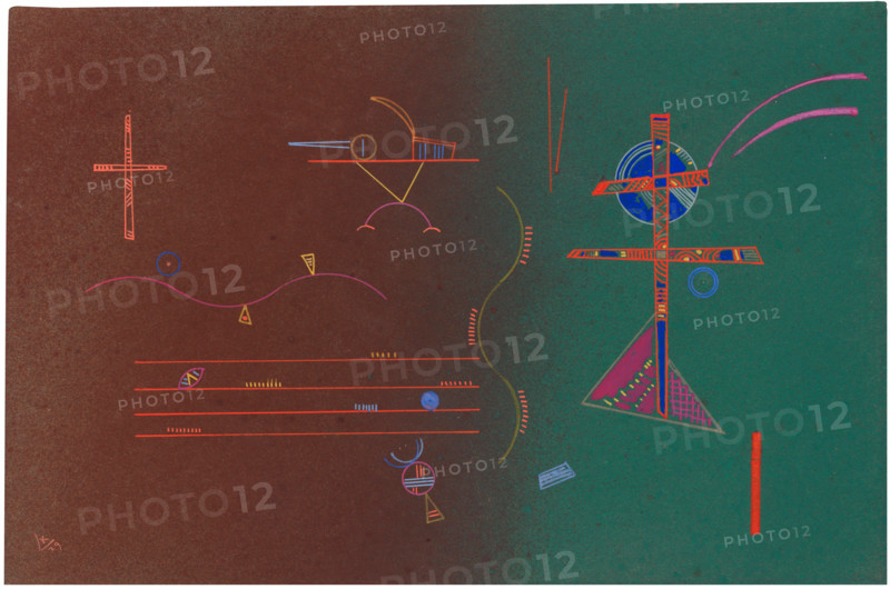 Sachte, 1929. Creator: Vassily Kandinsky.