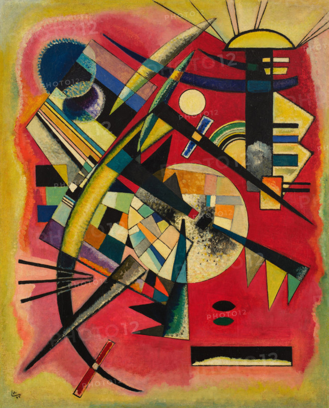 Red Depth, 1925. Creator: Vassily Kandinsky.