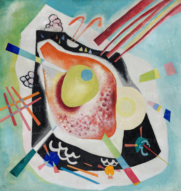 White Oval, 1921. Creator: Vassily Kandinsky.