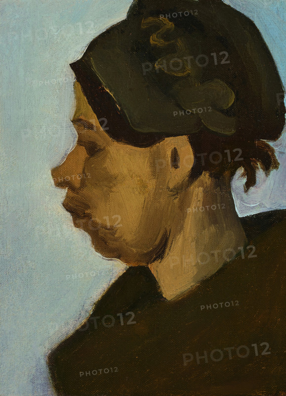 Head of a Peasant, 1885. Creator: Vincent van Gogh.