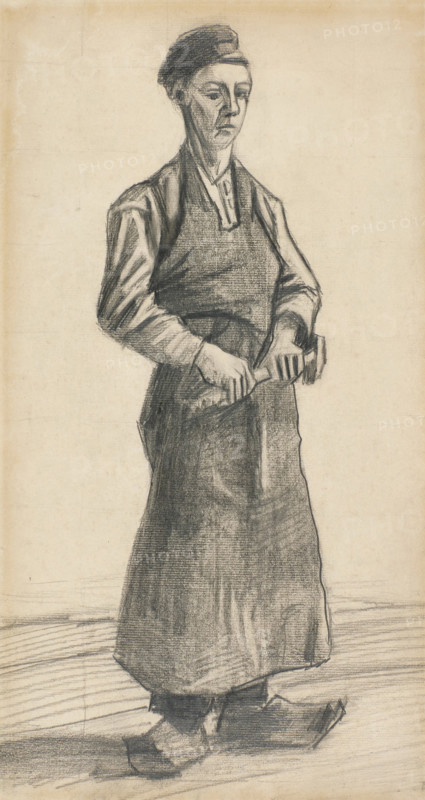 Study of a Blacksmith, 1882. Creator: Vincent van Gogh.