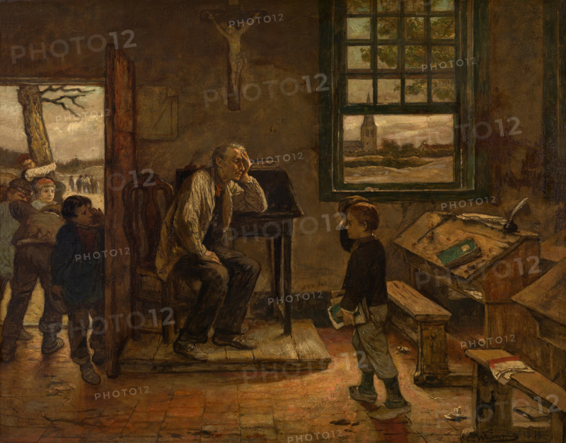 School, 1875. Creator: Willem Linnig I.