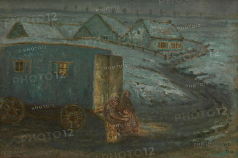 Fairground Wagon, 1910. Creator: William Degouve de Nuncques.
