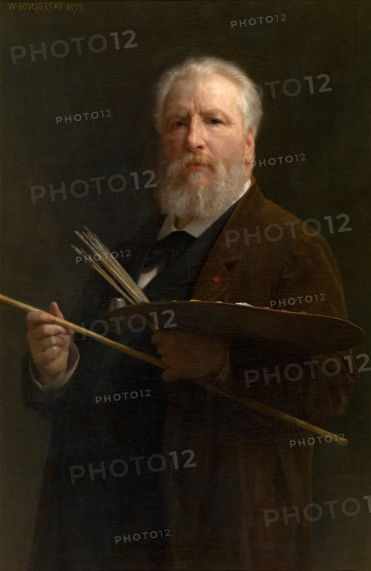 Self-portrait, 1895. Creator: William-Adolphe Bouguereau.