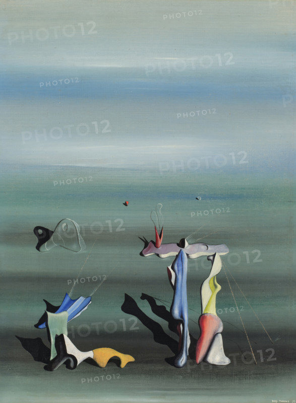 Aux Aguets le jour, 1939. Creator: Yves Tanguy.