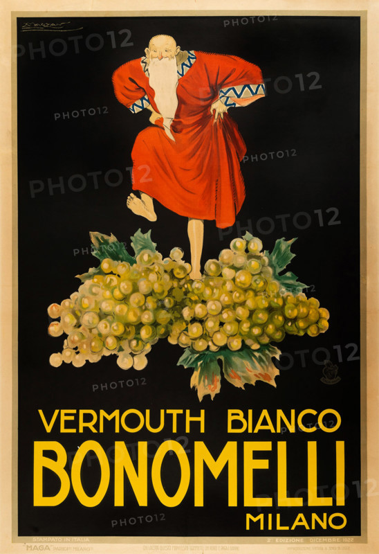 Bonomelli - Vermouth Bianco, 1922. Creator: Mauzan, Luciano Achille (1883-1952).