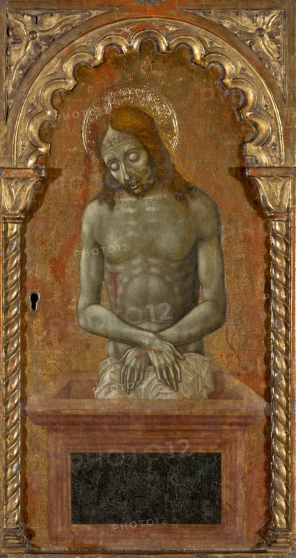 The Man of Sorrows, 1485-1495. Creator: Alunno (Niccolò di Liberatore), Nicolò (1430-1502).