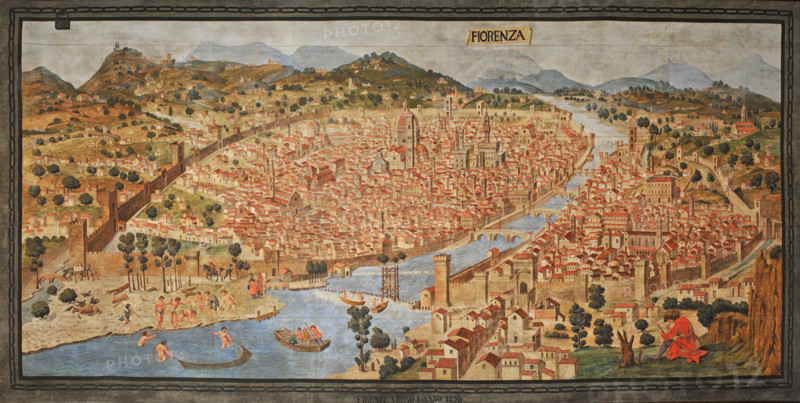 Florence, 1887. Creator: Petrini, Raffaello (active c. 1887).