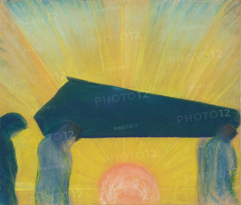 Funeral Symphony II, 1903. Creator: Ciurlionis, Mikalojus Konstantinas (1875-1911).