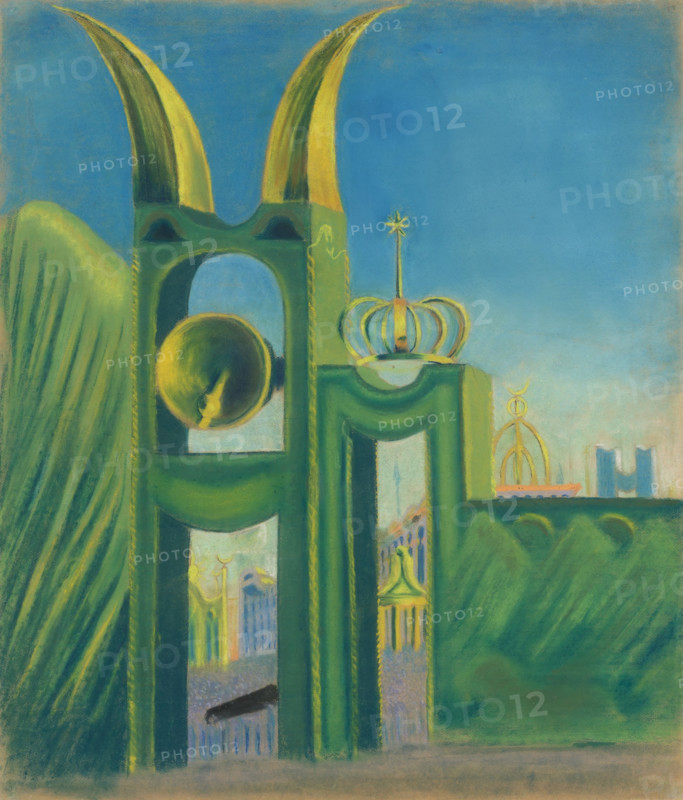 Funeral Symphony I, 1903. Creator: Ciurlionis, Mikalojus Konstantinas (1875-1911).