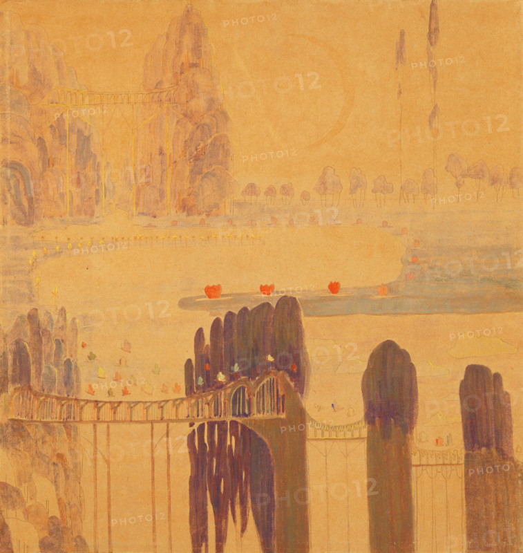 Sonata I (Sonata of the Sun). Scherzo, 1907. Creator: Ciurlionis, Mikalojus Konstantinas (1875-1911).