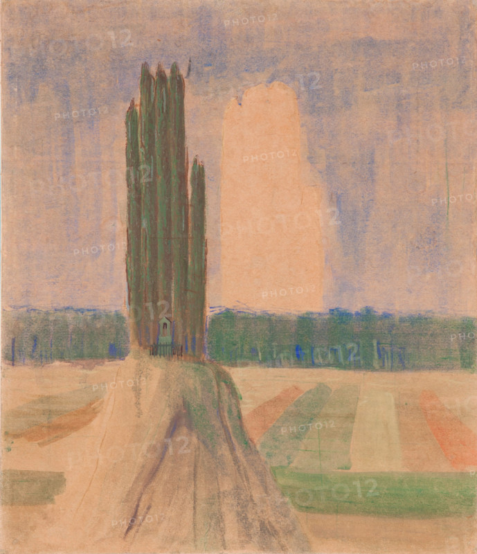 Summer II, 1907. Creator: Ciurlionis, Mikalojus Konstantinas (1875-1911).