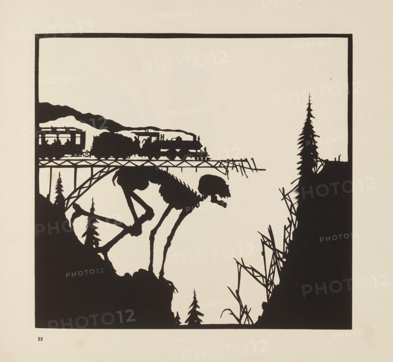 A Dance of Death, 1922. Creator: Draesner, Walter (1891-1940).