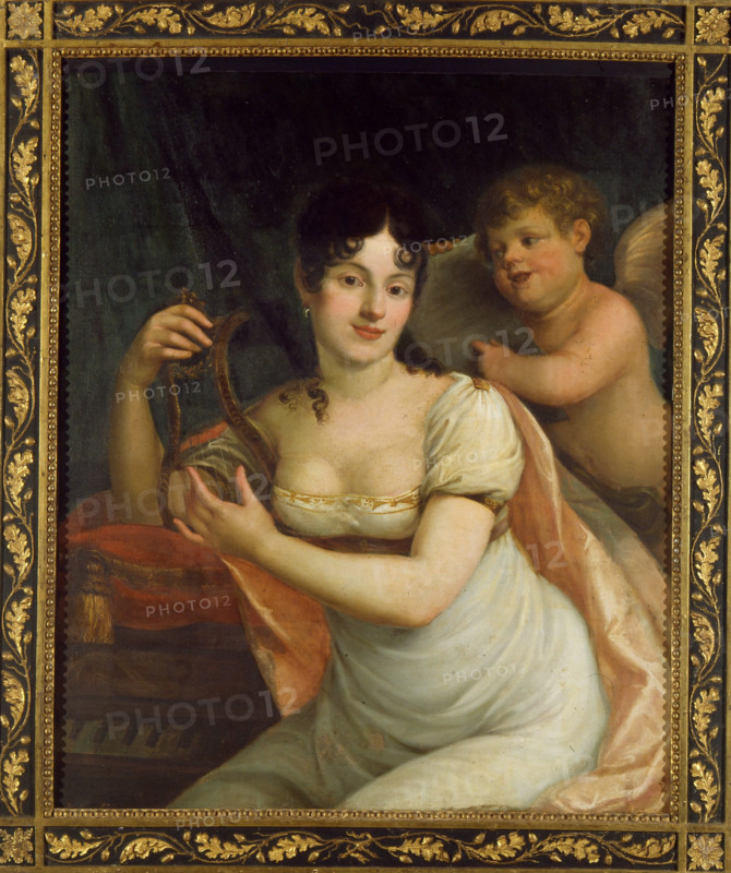 Portrait of the organist, composer and pianist Maria Brizzi Giorgi (1775-1812), c1805-1810. Creator: Gargalli, Filippo (1750-1835).