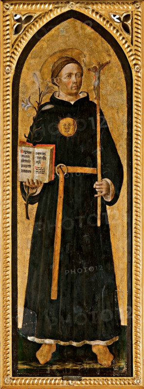 Saint Nicholas of Tolentino, c1465-1470. Creator: Bembo, Benedetto (c. 1423-1489).
