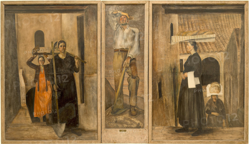 Il grano (The wheat), c1940. Creator: Gaudenzi, Pietro (1880-1955).