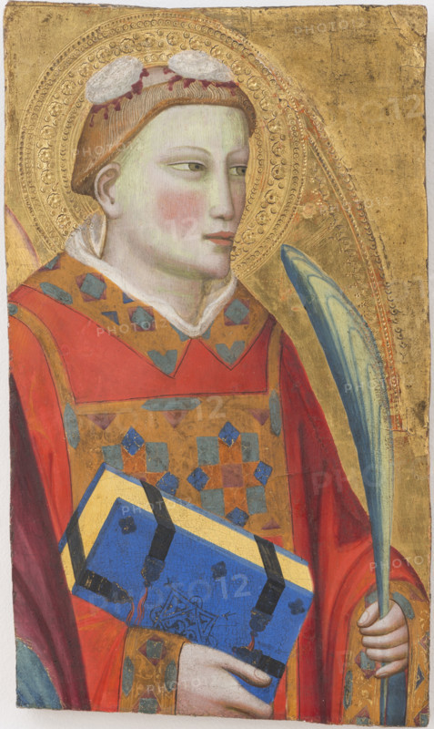 Saint Stephen, c1475. Creator: Giovanni del Biondo (active 1356-1399).