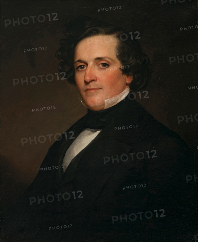 Portrait of the pianist and composer Felix Mendelssohn Bartholdy (1809-1847). Creator: Hensel, Wilhelm (1794-1861).
