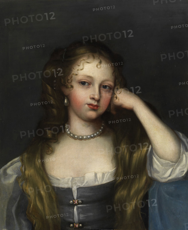 Portrait of Nell Gwyn (1651-1687). Creator: Beale, Mary (1632-1697).