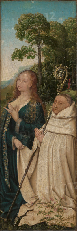 Triptych of Antonius Tsgrooten: Maria Mediatrix and Antonius Tsgrooten, 1507. Creator: Weyden, Goswijn (Goossen) van der (1455/75-1538/43).