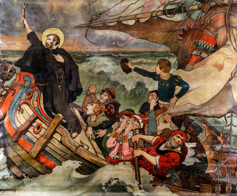 Stories of Saint Francis Xavier, 1904. Creator: Acker, Florimond (Flori) van (1858-1940).