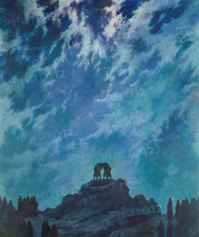 A Hero's Funeral, 1938. Creator: Discovolo, Antonio (1874-1956).