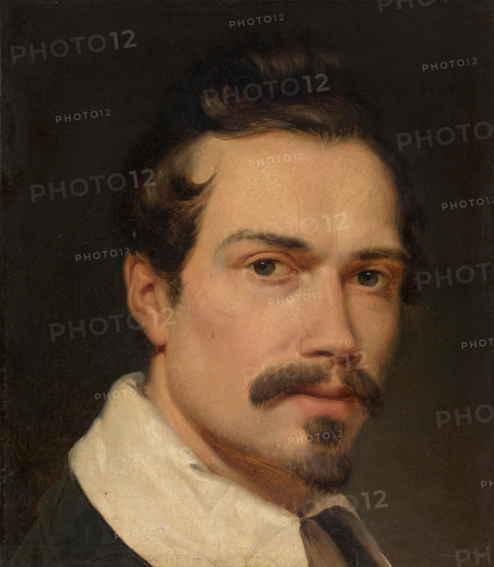 Self-portrait. Creator: De Vigne, Félix (1806-1862).