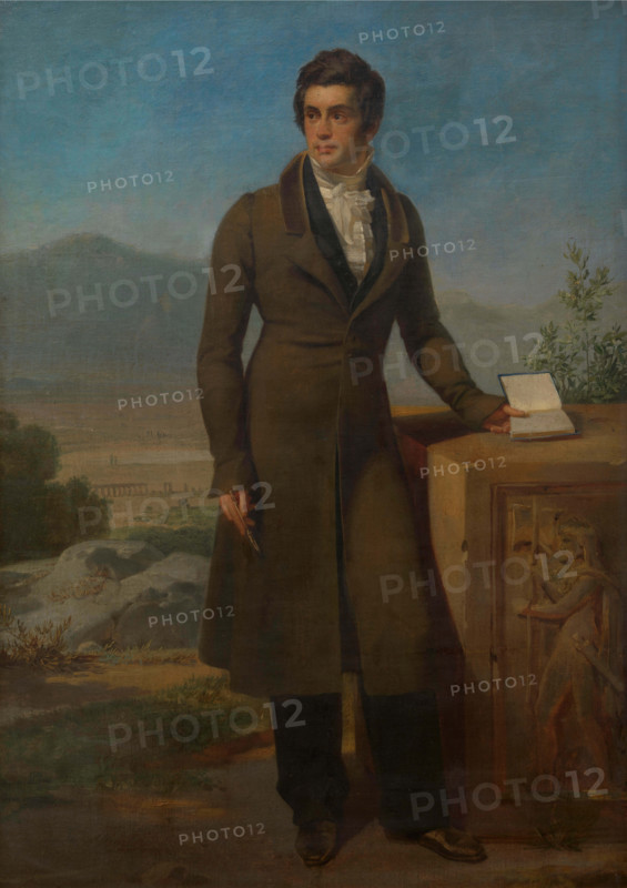 Self-portrait. Creator: Abeele, Jodocus Sebastiaen van den (1797-1855).