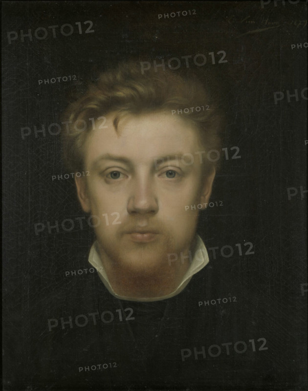 Self-portrait, 1879. Creator: Van Hove, Edmond (1851-1913).