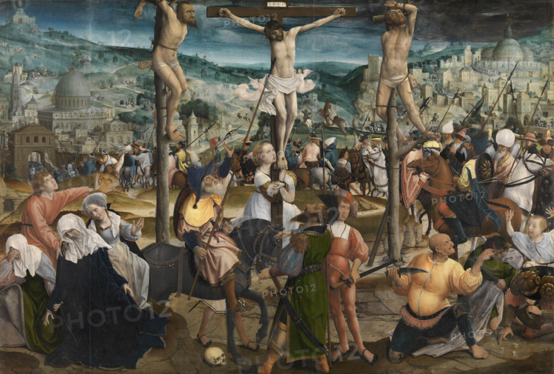 The Crucifixion, c1501-1505. Creator: Provost (Provoost), Jan (1465-1529).