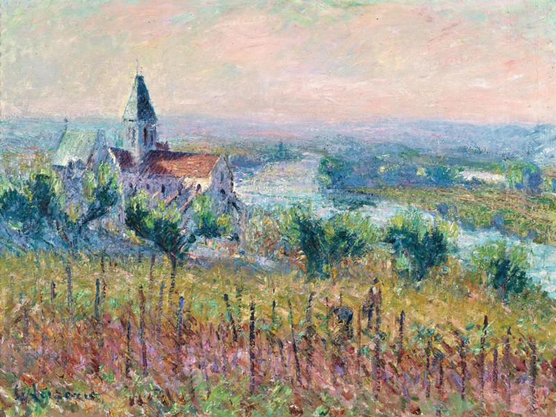 Les Hauteurs de Triel, 1914. Creator: Loiseau, Gustave (1865-1935).