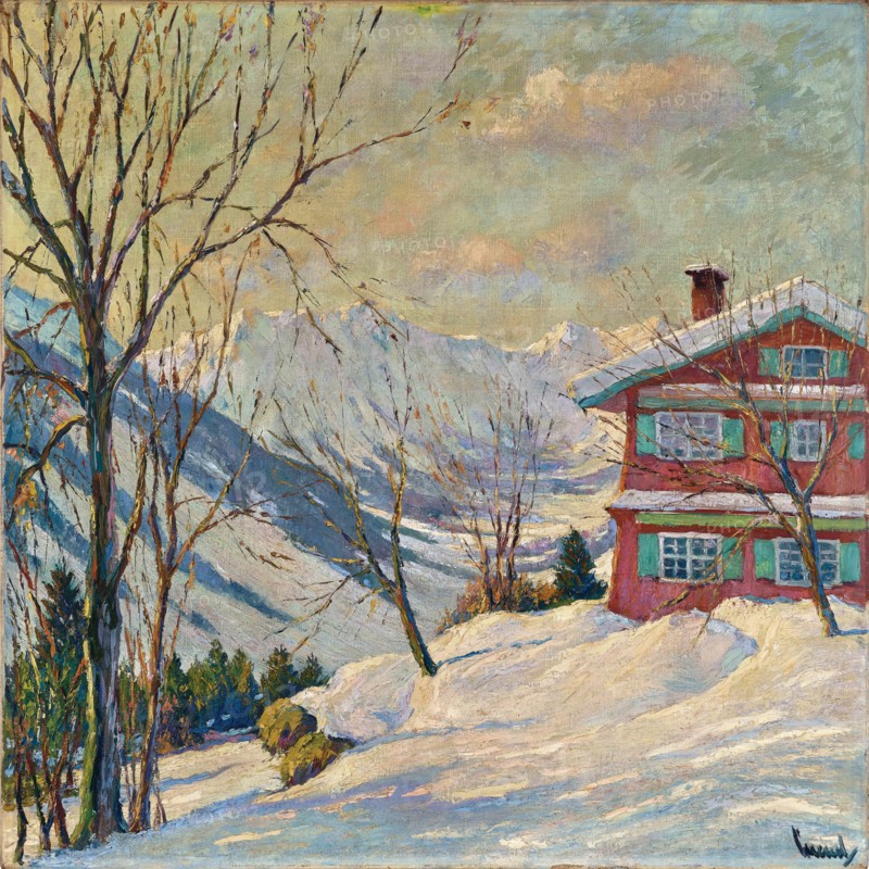 Winter Morning, c1912-1914. Creator: Cucuel, Edward (1875-1954).