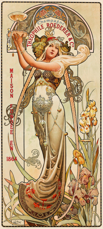 Champagne Théophile Roederer & Co., 1897. Creator: Hingre, Léon (1860-1926).