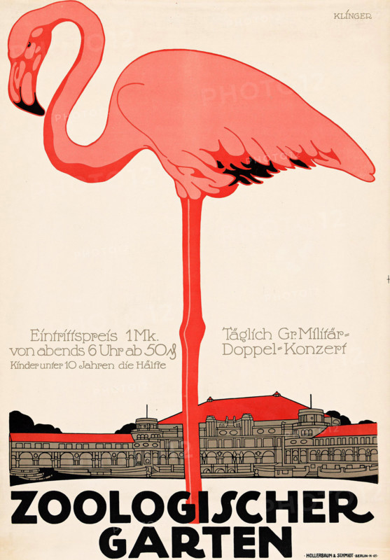 Zoological Garden, 1910. Creator: Klinger, Julius (1876-1942).