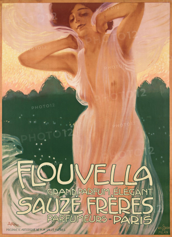 Flouvella Sauzé Frères. Creator: Metlicovitz, Leopoldo (1868-1944).