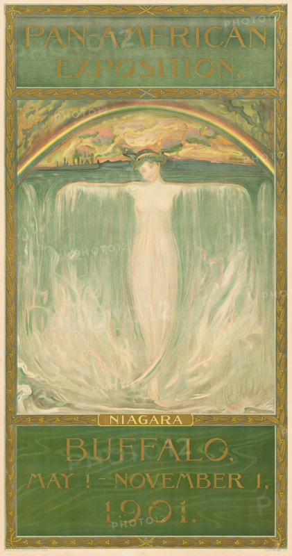 Pan American Exhibition, Buffalo. Niagara, 1901. Creator: Rumsey Cary, Evelyn (1855-1924).