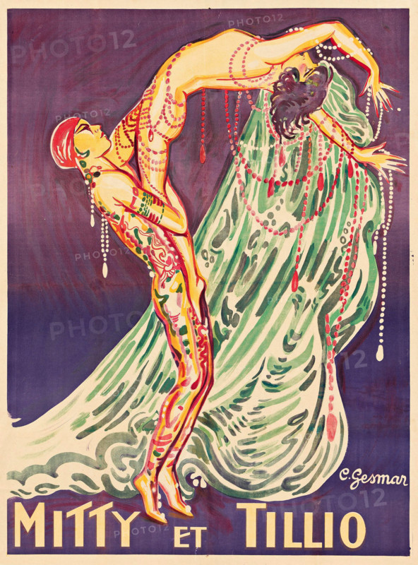 Mitty et Tillio, 1925. Creator: Gesmar, Charles (1900-1928).