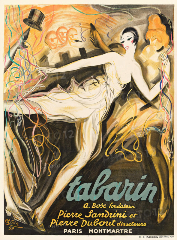 Tabarin, 1929. Creator: Gir, Charles (Félix) (1883-1941).