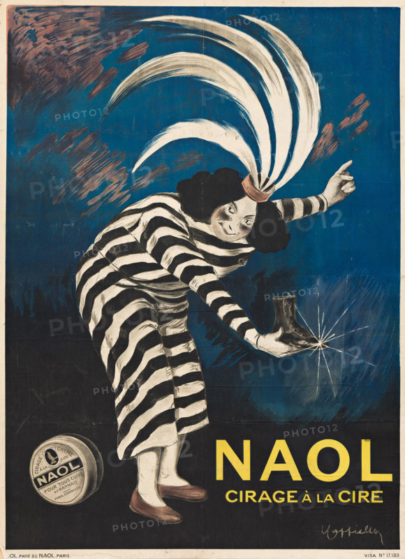 Naol Cirage à la Cire, 1919. Creator: Cappiello, Leonetto (1875-1942).